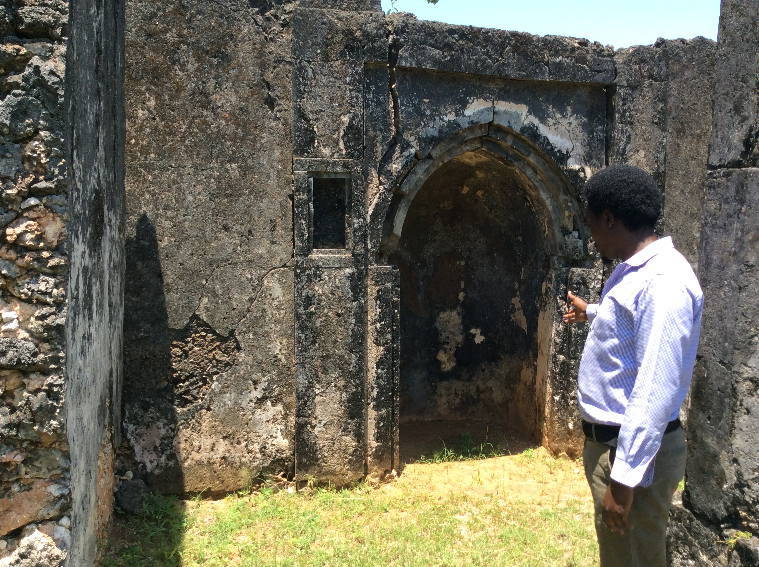 Old mosque in Tongoni