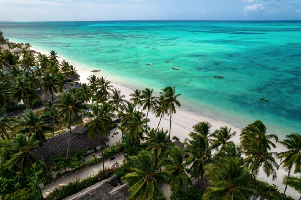 Jambiani Beach view